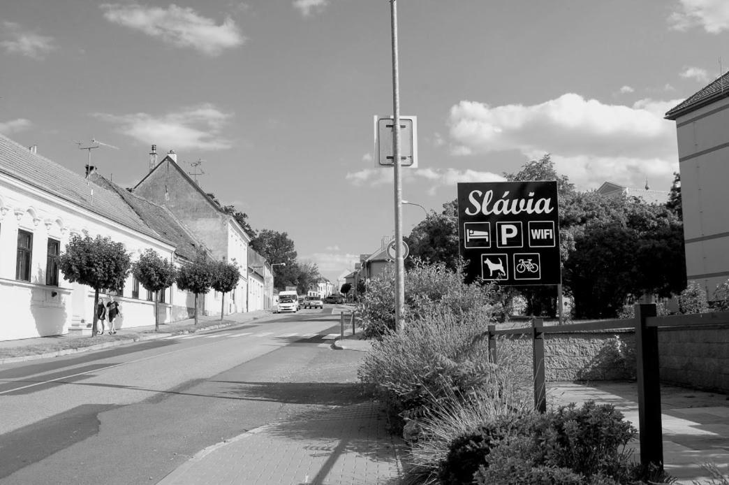 Slavia Penzion ミクロフ エクステリア 写真